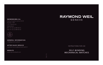 Rw Zgu 715 8 - Raymond Weil
