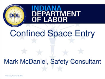 Confined Space Entry - Indiana
