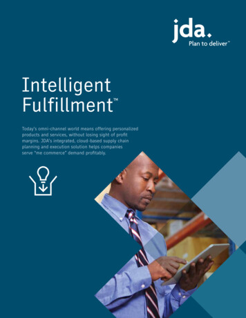 Intelligent Fulfillment - Warehouse-logistics 