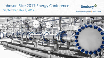 Johnson Rice 2017 Energy Conference - S1.q4cdn 