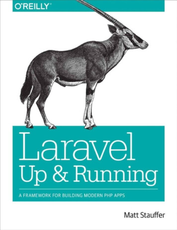 Laravel: Up And Running - Programmer Books
