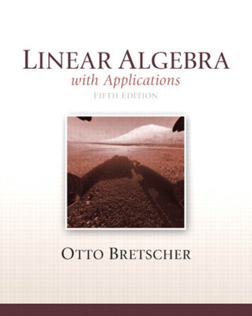 Linear Algebra With Applications - InvisibleUp