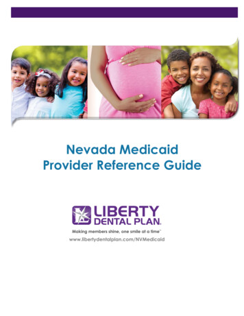 Provider Reference Guide NV Medicaid - LIBERTY Dental Plan