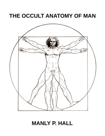 THE OCCULT ANATOMY OF MAN - Archive 