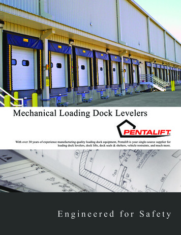 Mechanical Loading Dock Levelers - Pentalift 
