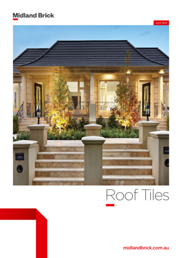 Roof Tiles - Midland Brick