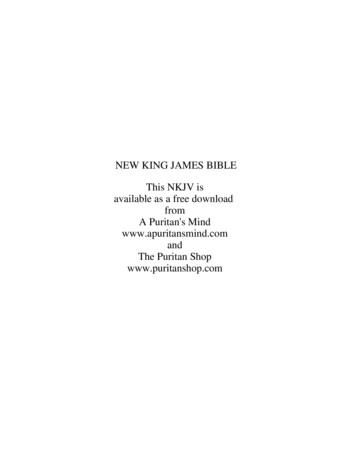 NEW KING JAMES BIBLEThis NKJV Is Available As A Free From A .