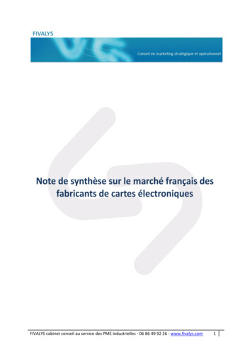 FIVALYS Cabinet Conseil Au Service Des PME Industrielles - 06 86 49 92 .