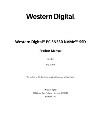 Western Digital PC SN530 NVMe SSD - SanDisk