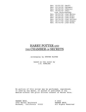 HARRY POTTER AND CHAMBER SECRETS - CineFile