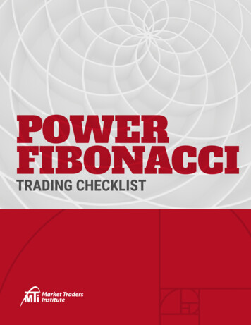 POWER FIBONACCI - Market Traders Institute