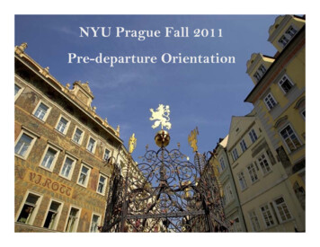 Prague 113 PDO - New York University