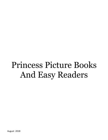Princess Picture Books And Easy Readers - Warsawlibrary 