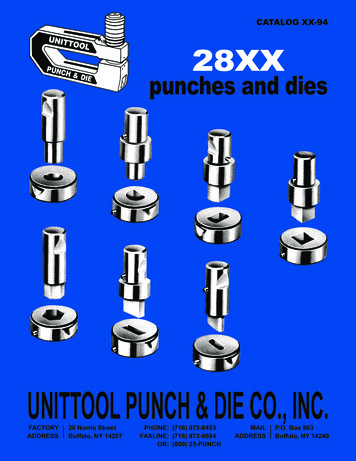 Unittool Punch & Die Co., Inc.
