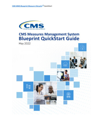 CMS MMS Blueprint Measure Lifecycle QuickStart