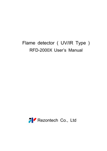 Flame Detector ( UV/IR Type ) - Hochiki America