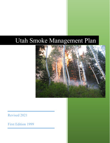 Utah Smoke Management Plan