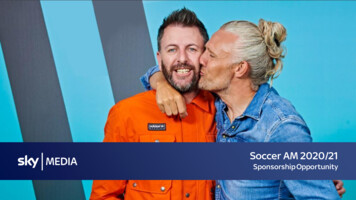 Soccer AM 2020/21 - Sky Media