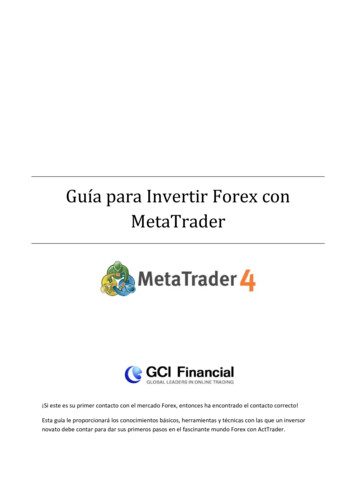 Guía Para Invertir Forex Con MetaTrader - GCI Financial