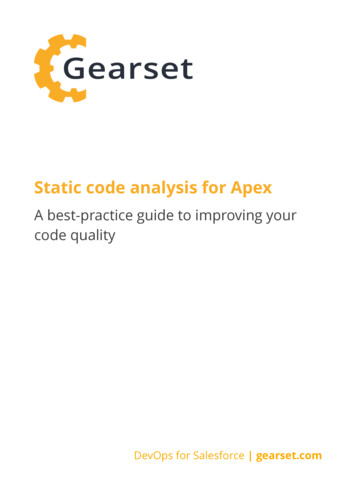 Static Code Analysis Whitepaper - Gearset