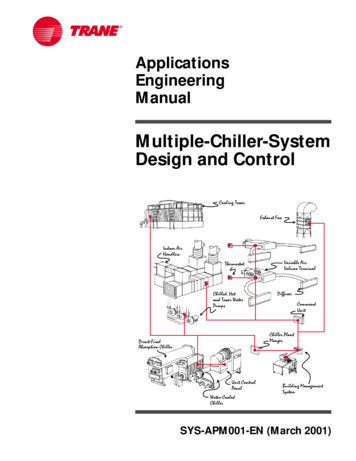 Multiple-Chiller-System Design And Control - Ibse.hk