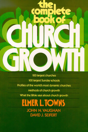 The Complete Book Of Church Growth