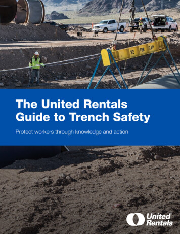 The United Rentals Guide To Trench Safety