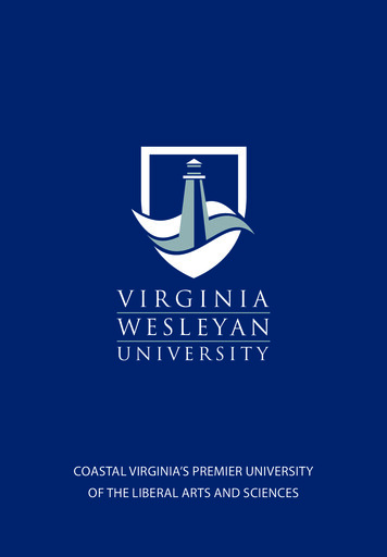 Coastal Virginia'S Premier University Of The Liberal Arts And Sciences