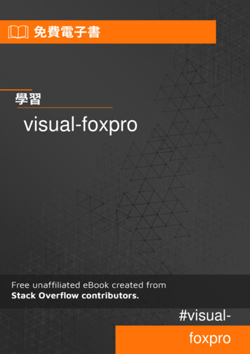 Visual-foxpro - Riptutorial 