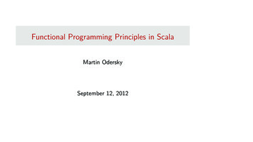 Functional Programming Principles In Scala - EPFL