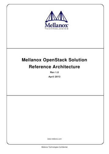 Mellanox OpenStack Solution - NVIDIA
