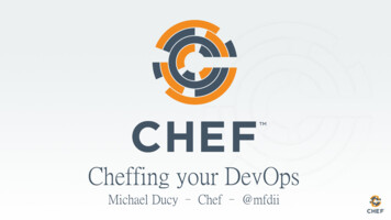 Cheffing Your DevOps - Apistek