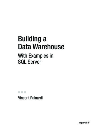 Building A Data Warehouse - Lob.de