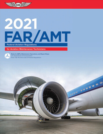 2021 FAR-AMT - Aircraft Spruce