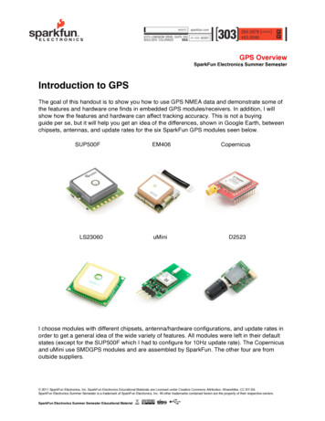 Introduction To GPS - SparkFun Electronics