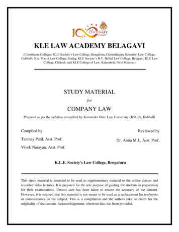 KLE LAW ACADEMY BELAGAVI - G K Law College