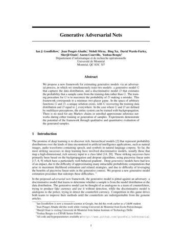 Generative Adversarial Nets - NeurIPS