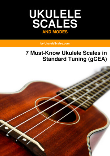 7 Must-Know Ukulele Scales In Standard Tuning (gCEA)