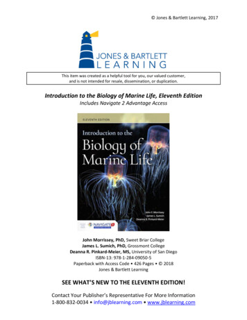 Introduction To The Biology Of Marine Life, Eleventh Edition