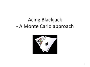 Acing BlackJack Using Monte Carlo Methods - GitHub Pages