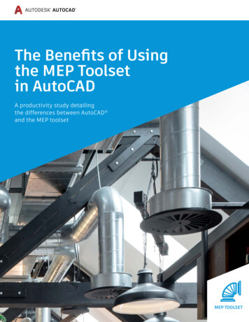The Benefits Of Using The MEP Toolset In AutoCAD