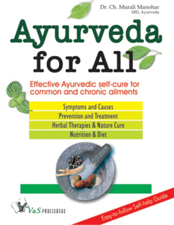 Effective Ayurvedic Self-cure For Common M.D. (Ayurveda) - Indianvaidyas