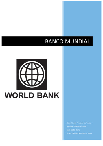 Banco Mundial - Uv