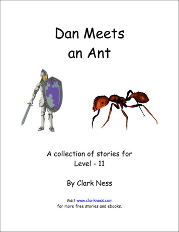 Dan Meets An Ant