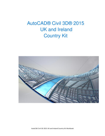 AutoCAD Civil 3D 2015 UK And Ireland Country Kit - Autodesk