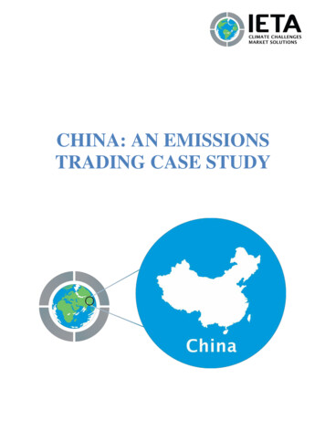 China: An Emissions Trading Case Study - IETA