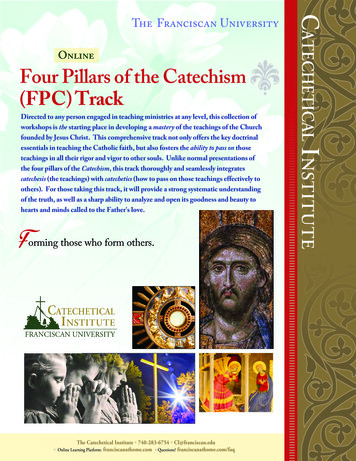 Online Four Pillars Of The Catechism FPC Track - Franciscan At Home
