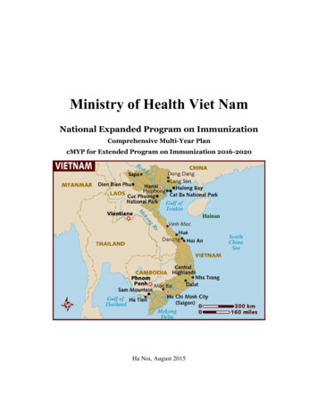 Ministry Of Health Viet Nam - World Health Organization