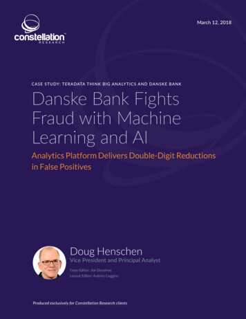 Danske Bank Fights Fraud With Machine Learning And AI - Teradata