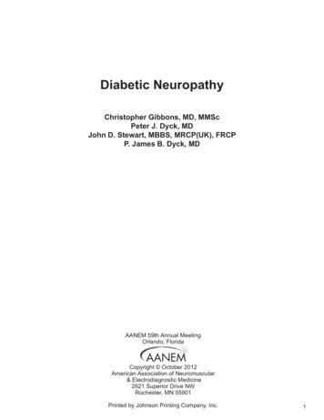 Diabetic Neuropathy - AANEM